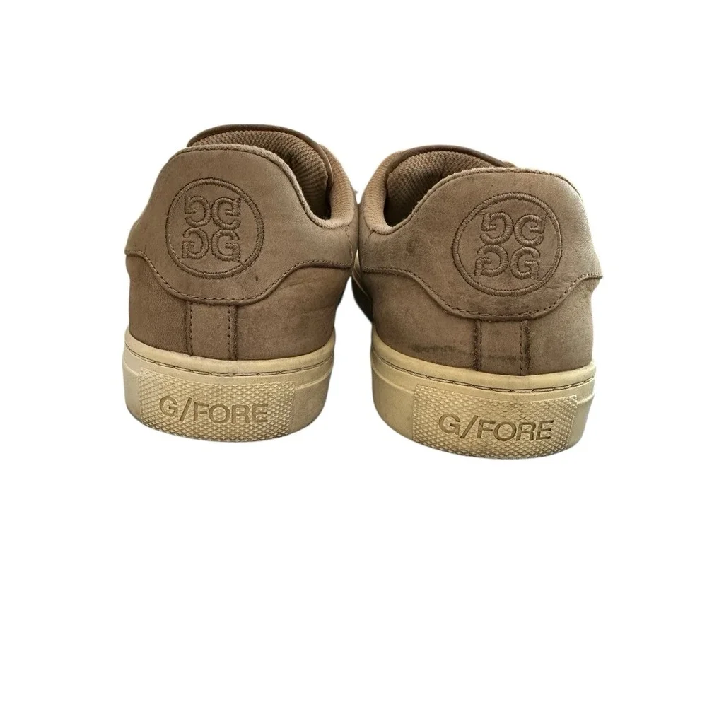 GFORE X Peter Millar Disruptor Burn Brown Leather Golf Mens 10 Shoe #S5-9‎